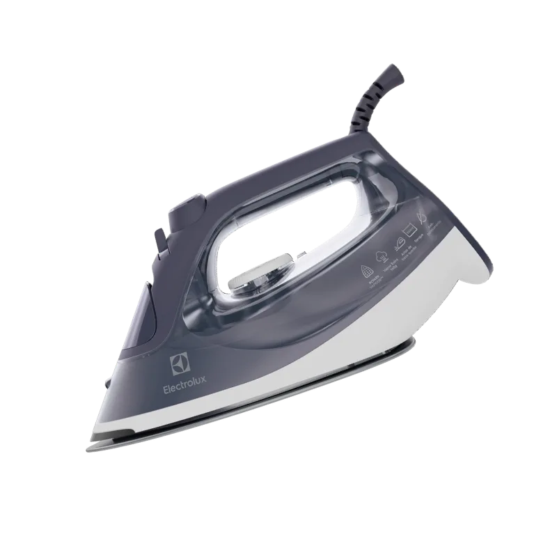 Melhor Ferro de passar a vapor Electrolux ESI60 com sistema corta-gotas e base de cerâmica antiaderente.Confira hoje