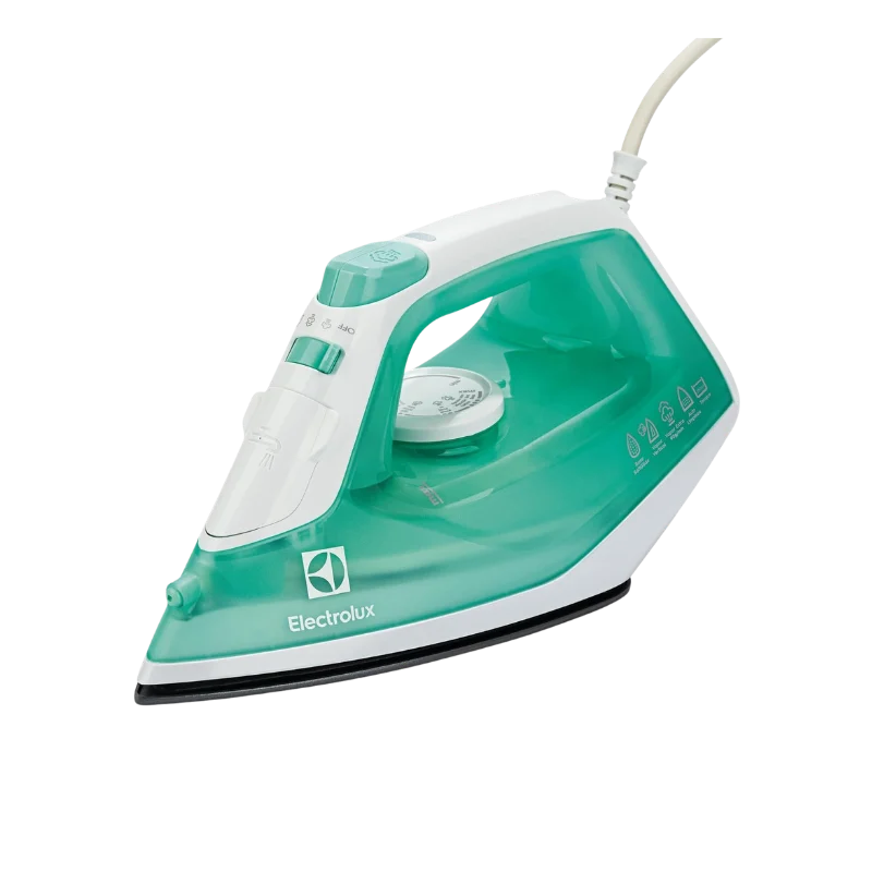 Melhor Ferro de passar a vapor Electrolux SIE70 com design ergonômico e base de cerâmica para vincos perfeitos em alfaiataria. Confira hoje