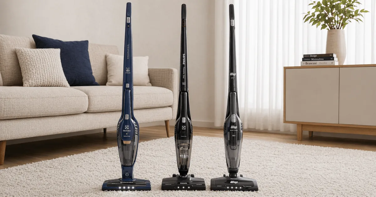 Melhor Aspirador Vertical para Apartamento pequeno