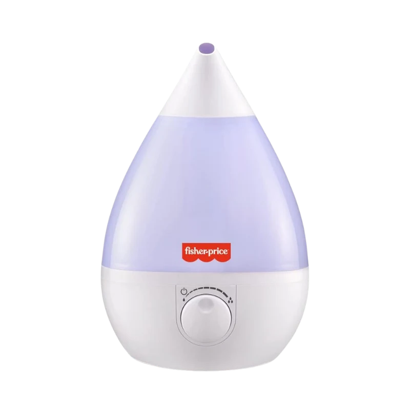 Umidificador de ar Fisher Price HC115 silencioso com luz noturna e superfície para desenhar em quarto infantil. Confira hoje