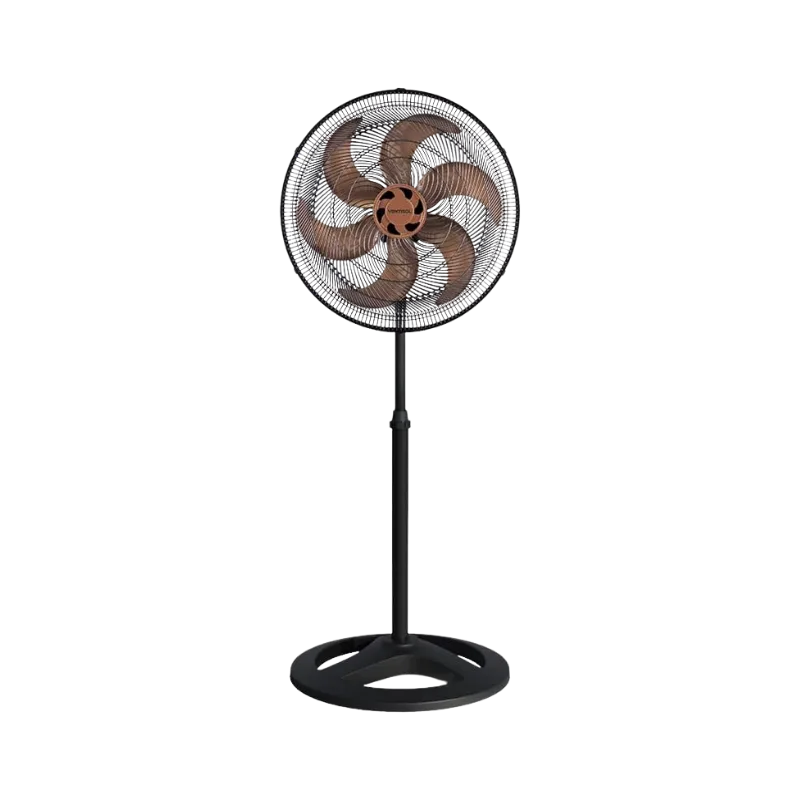 Ventilador de coluna Ventisol de 50cm operando em área ampla com hélice gigante de extrema vazão. Confira hoje